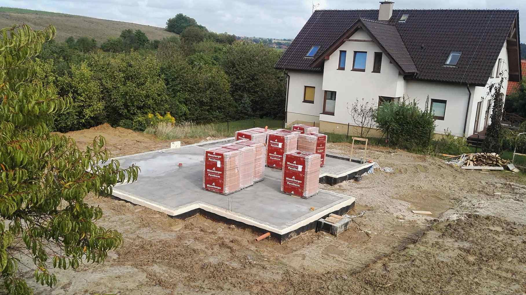 Ściany parter cz1